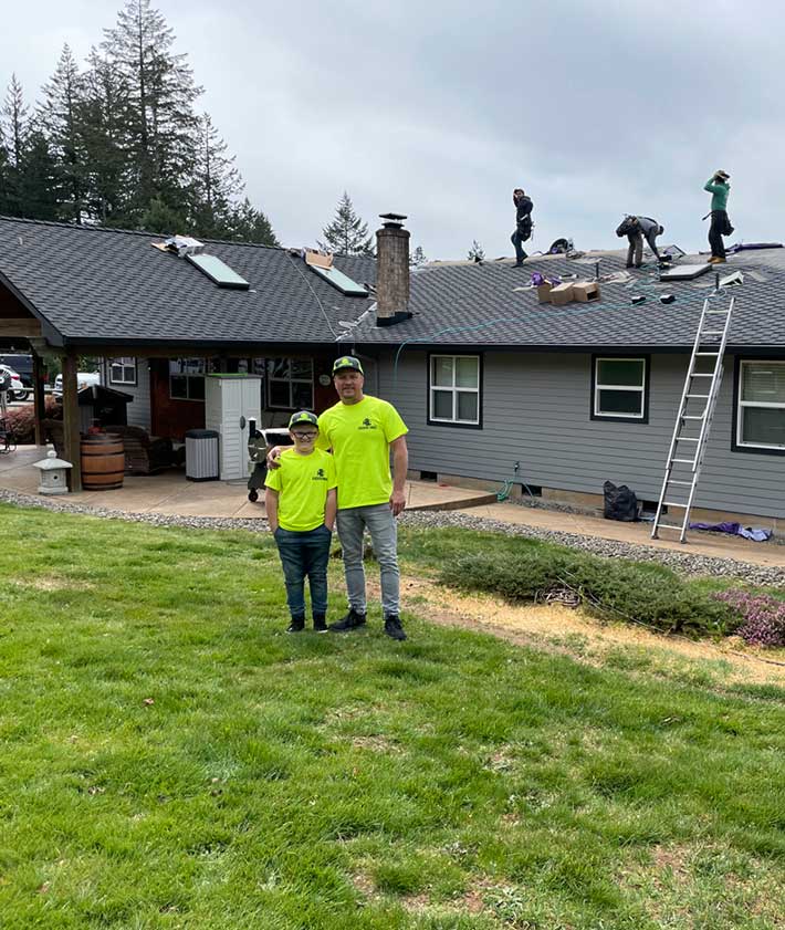 Roofing contractors in Oregon City OR.