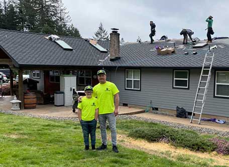 The Roofing Crew